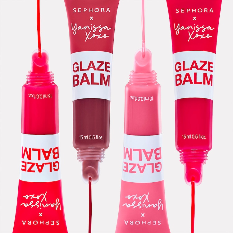 GLAZE BALM x Yanissaxoxo - Baume à lèvres teinté brillance glossy