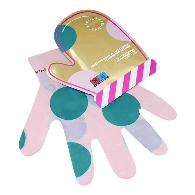 Masques mains hydratant lissant - Extrait d'aloe vera