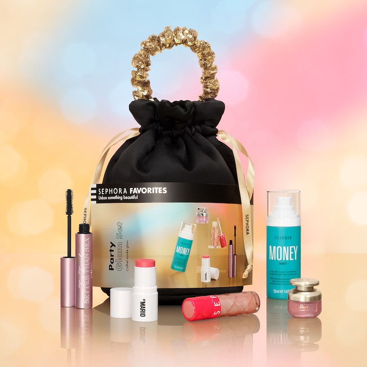Party Glam Set - Make-up-, Haar- und Parfum-Set