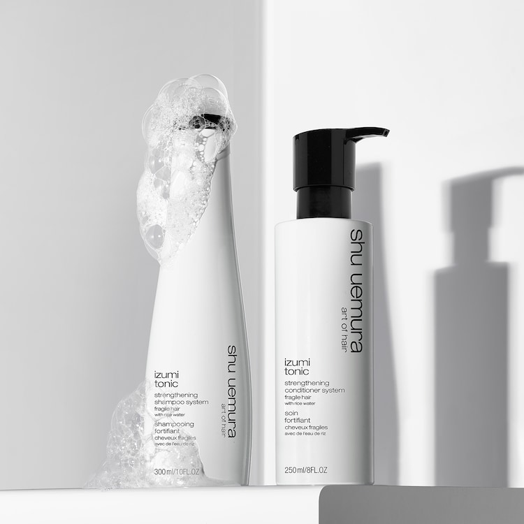Izumi tonic - Champú fortalecedor para cabello débil con agua de arroz
