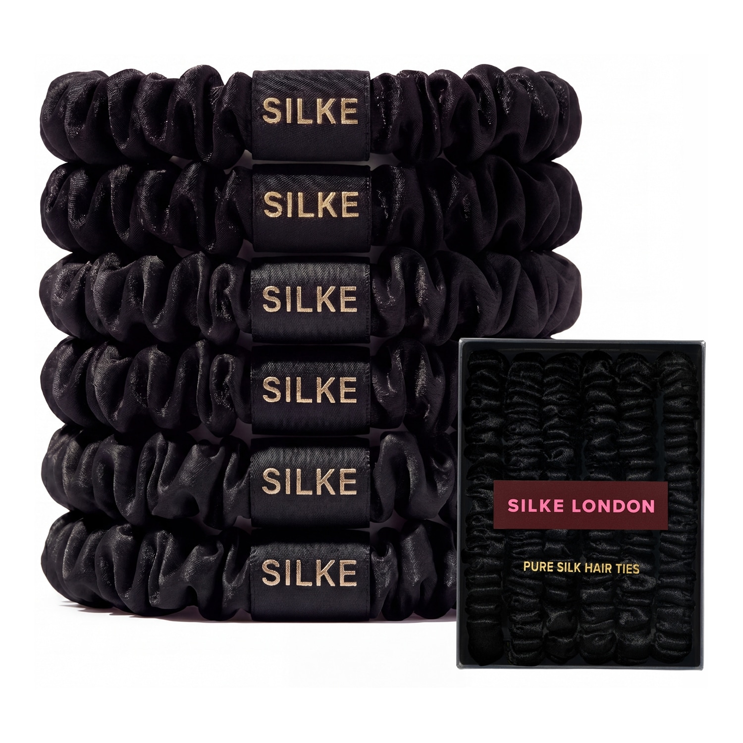 Pure Silk Hair Ties