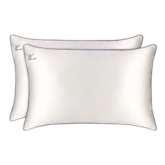 Ensemble De Taies D'oreiller Pure Soie Queen, SLIP
