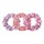 scrunchies in pura seta taglia L - 3 scrunchies