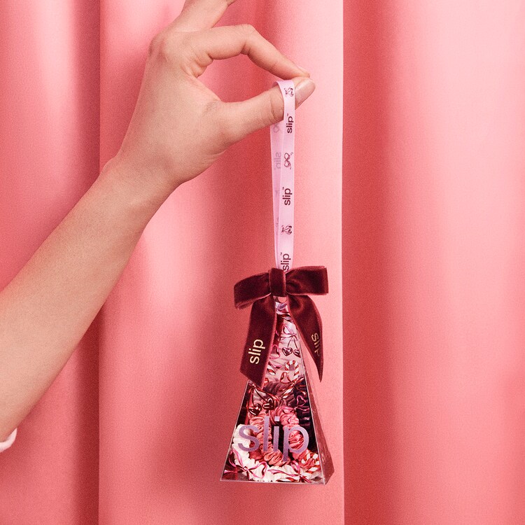 Pure Silk Skinny Scrunchie Ornament - 4 λαστιχάκια