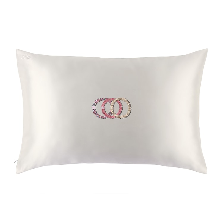Maggie Set - Coffret Cadeau Taie en Soie Pure et Ensemble de Chouchous