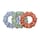 3 slip pure silk large scrunchies - Elastici Large Slip in pura seta