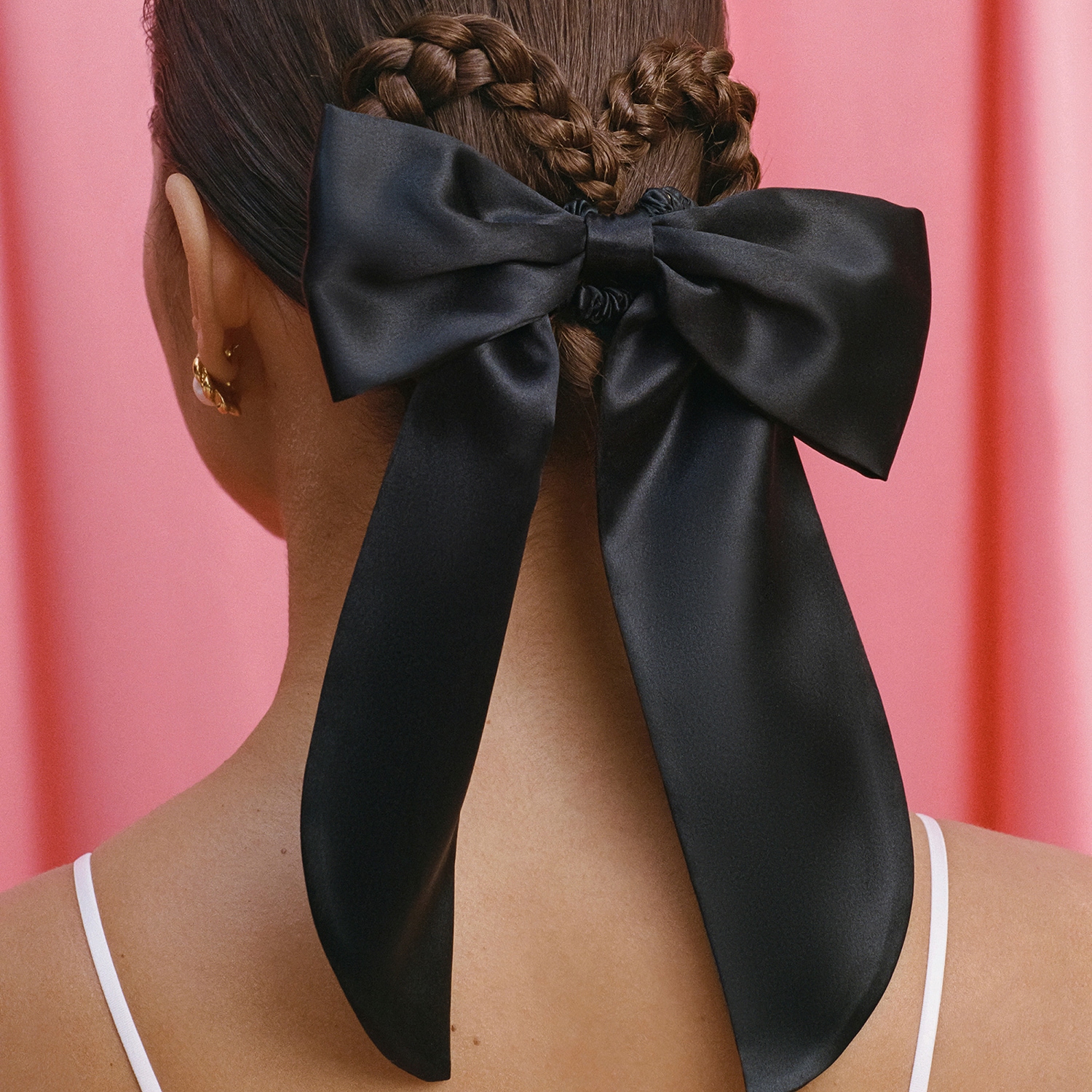 Pure Silk Hair Bow