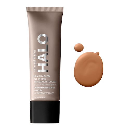 Smashbox - Halo Healthy Glow All-in-one Tinted Moisturizer Spf 25 - Tinted Moisturizer - halo Skin Tint Dark