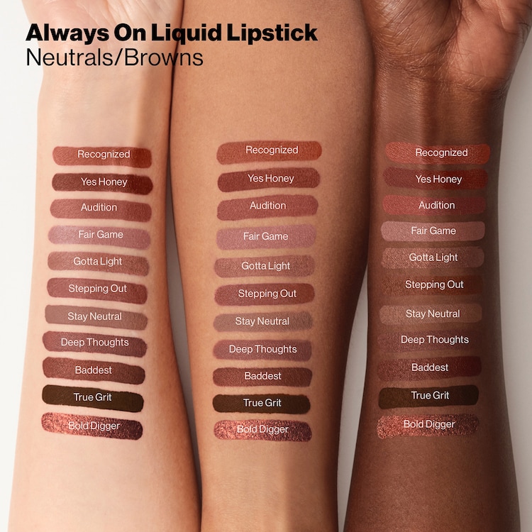 Always On Liquid Lipstick - Longwearing Liquid Lipstick