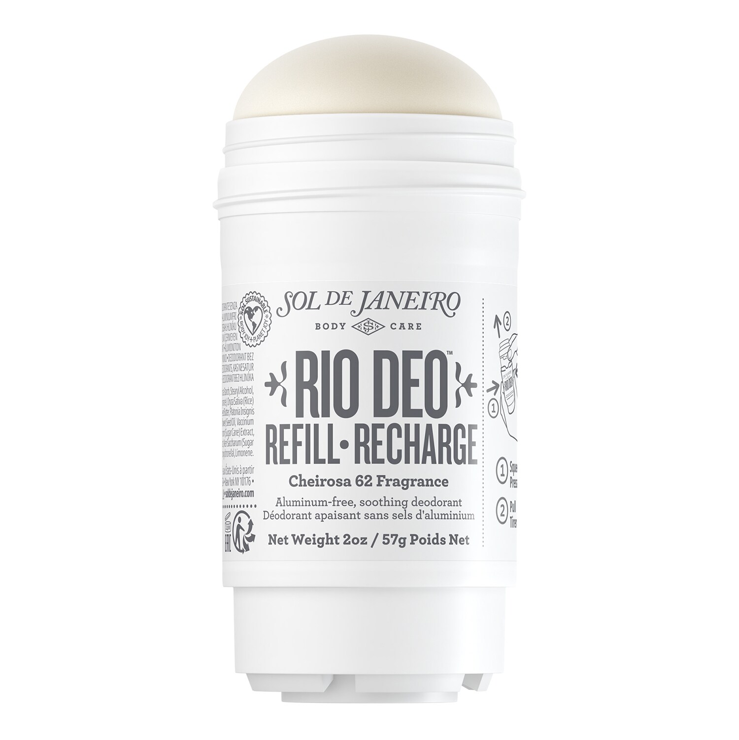 SOL DE JANEIRO - RIO DEO 62 – Náhradní náplň deodorantu