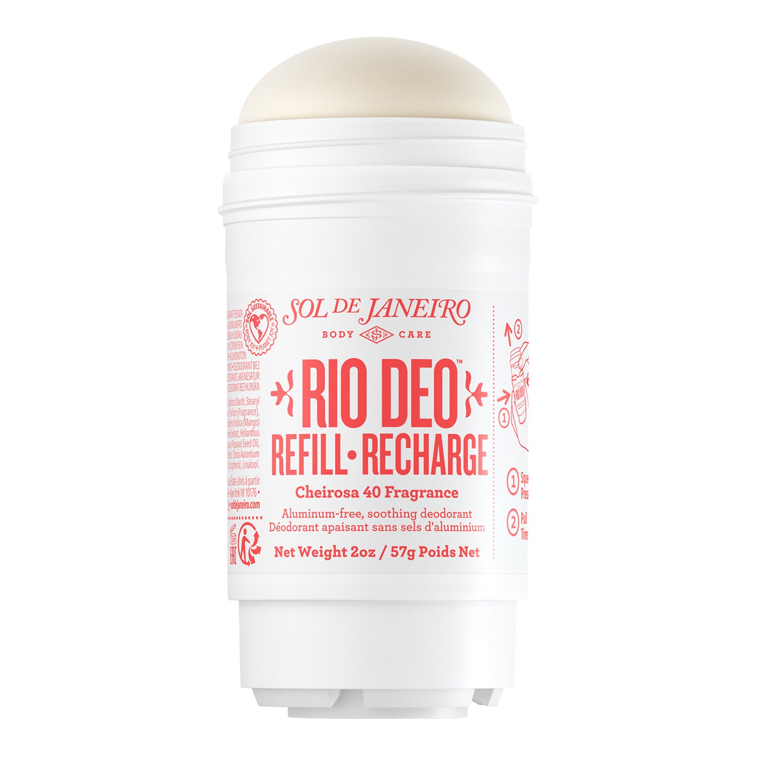 SOL DE JANEIRO - RIO DEO 40 – Náhradní náplň deodorantu