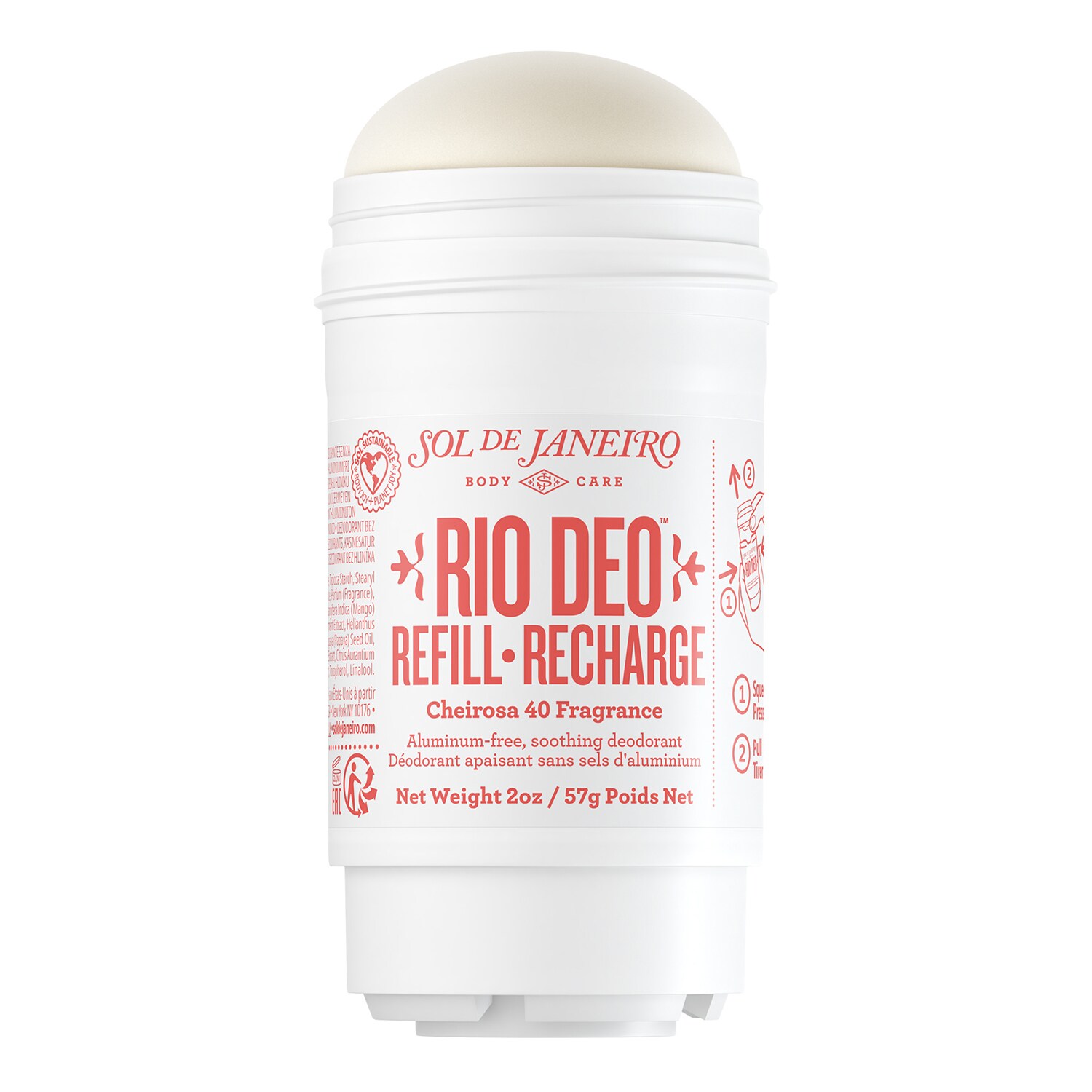 SOL DE JANEIRO - RIO DEO 40 – Náhradní náplň deodorantu