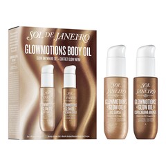 Glowmotions Set - Set di oli scintillanti e nutrienti per il corpo, SOL DE JANEIRO