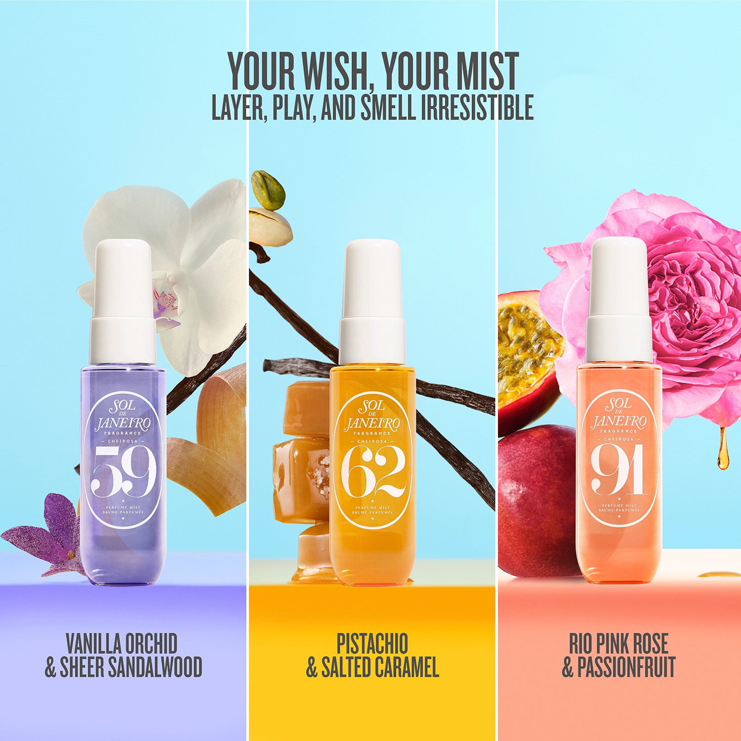 Sol & Cheer - Cheirosa Perfume Mist Set
