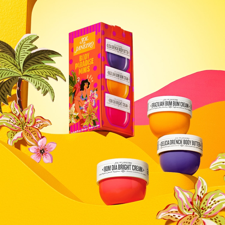 Body Paradise Minis - Coffret Cremes para o corpo hidratantes minis