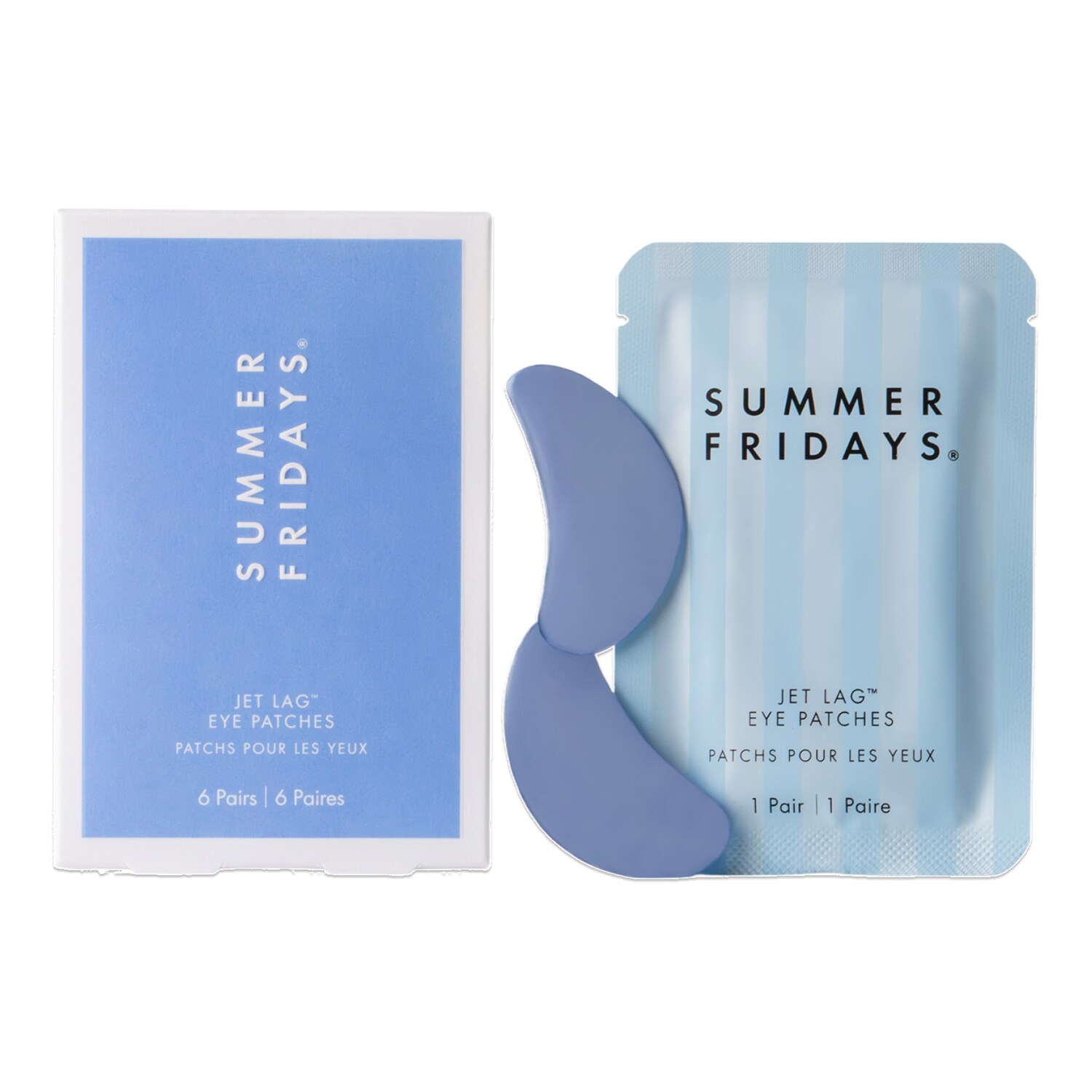 SUMMER FRIDAYS - Jet Lag Eye Patches - Hydratační polštářky pod oči
