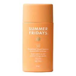 ShadeDrops Milk Sunscreen SPF 50 - Protection solaire minérale visage