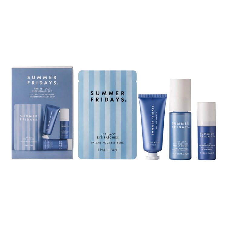 The Jet Lag™ Essentials Set - 4 feuchtigkeitsspendende Minis 