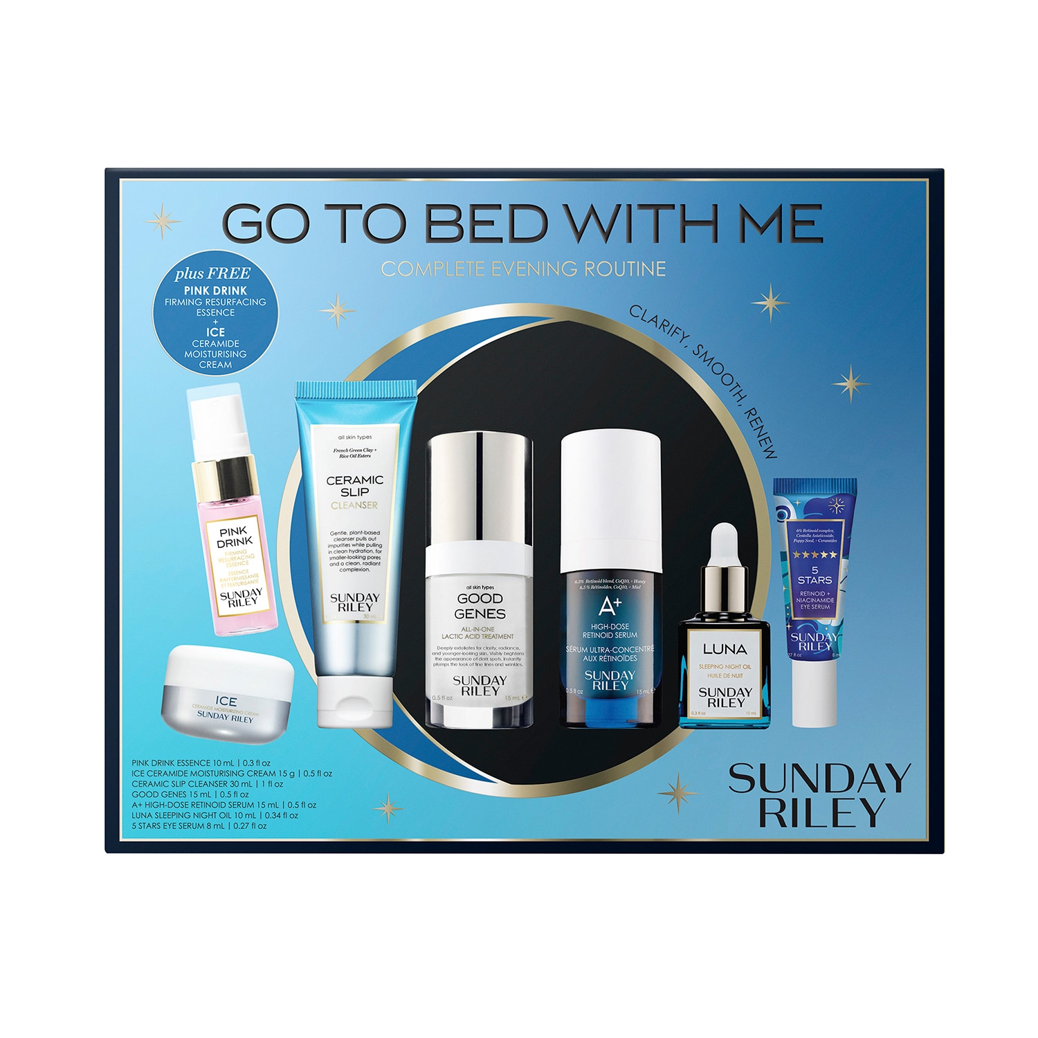 Go To Bed With Me Complete Evening Routine Kit