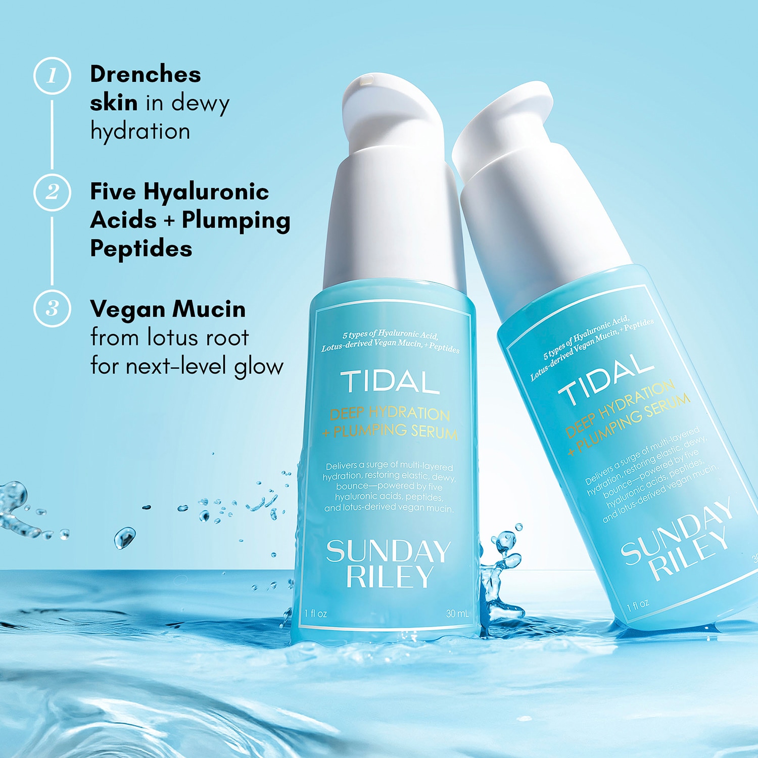 Tidal Deep Hydration and Plumping Serum