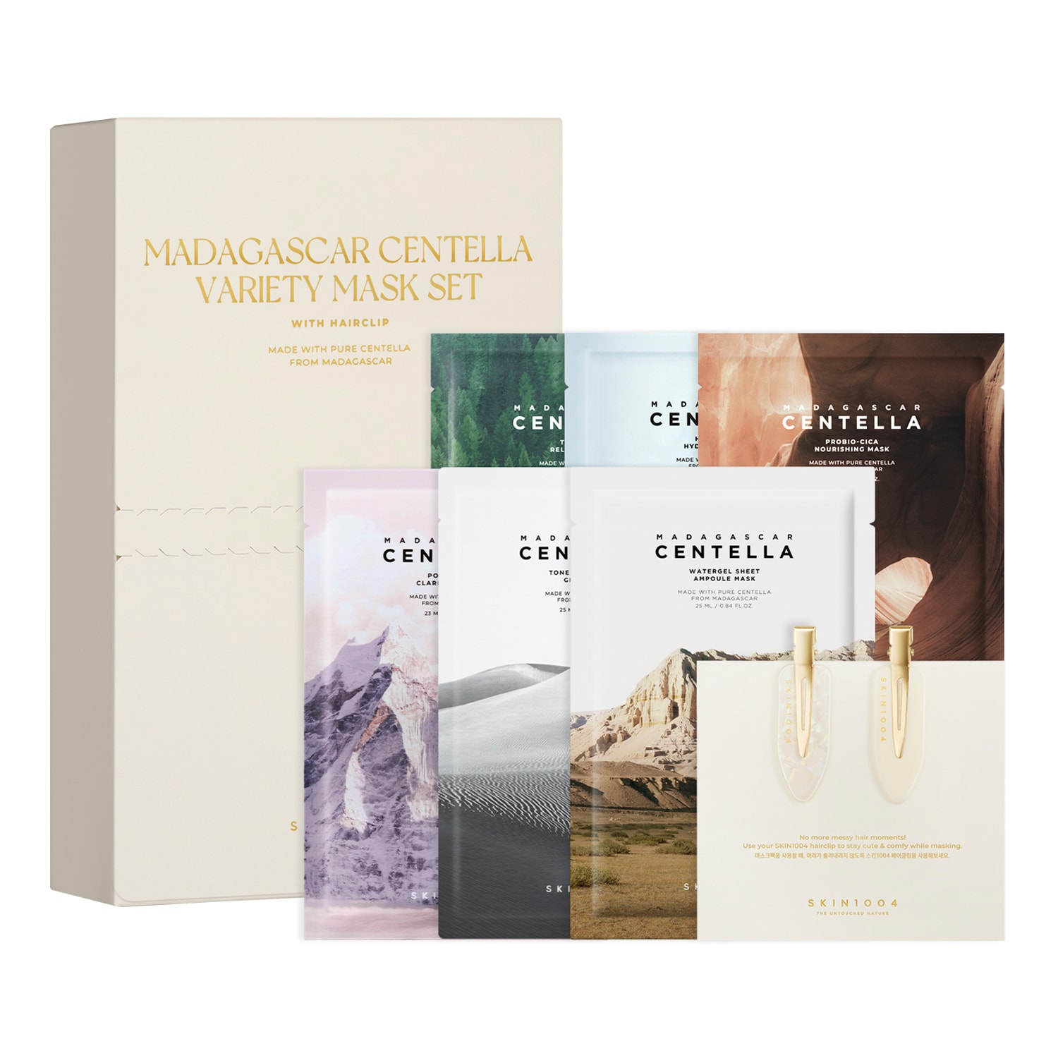 Madagascar Centella Variety Mask Set