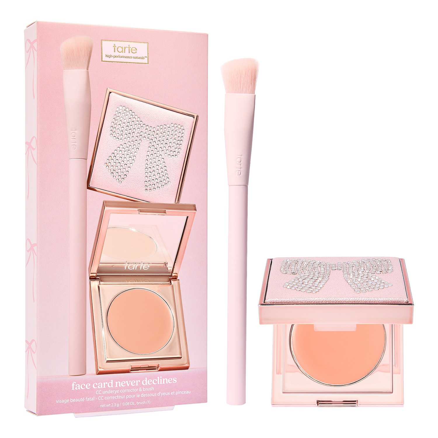 Face Card Never Declines CC Undereye & Brush - Set