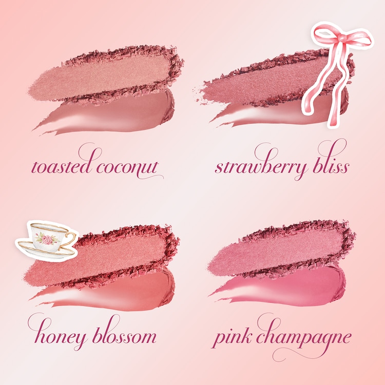 Macaron blush & glow™ duo - Krem ve fırınlanmış pudra allık ikilisi