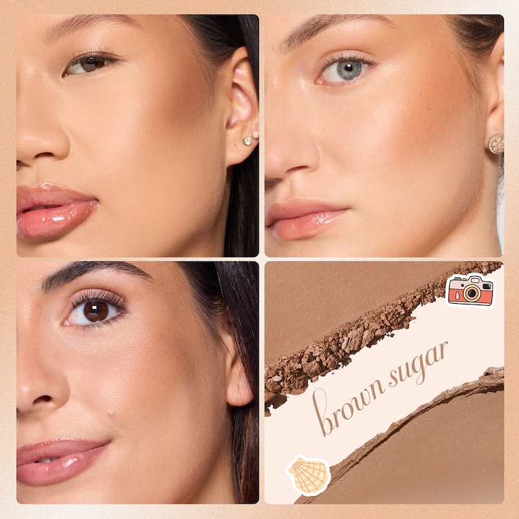 Macaron Sculpt & Bronze Duo - Duo av bronzer i kräm- & puderform