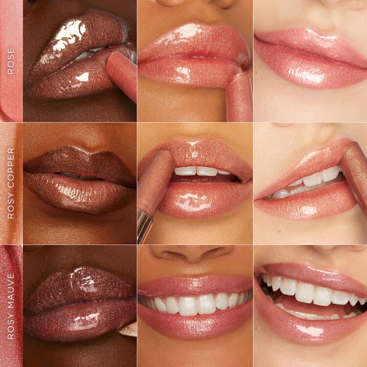 Maracuja juicy lip shimmer glass plump - Třpytivý zvětšující lesk na rty