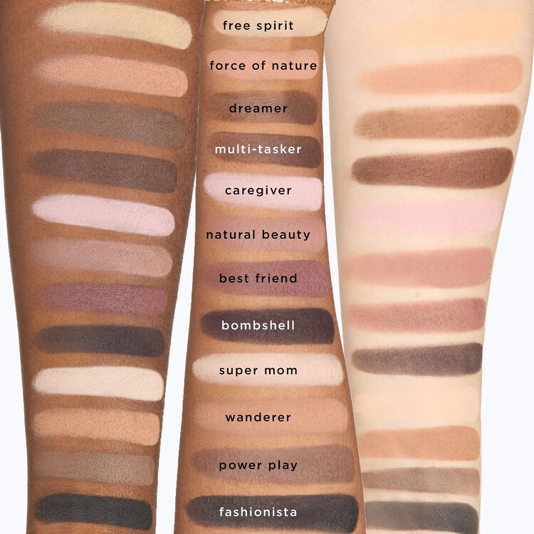 tartelette™ amazonian clay matte - Matte Lidschatten-Palette in kühlen Tönen