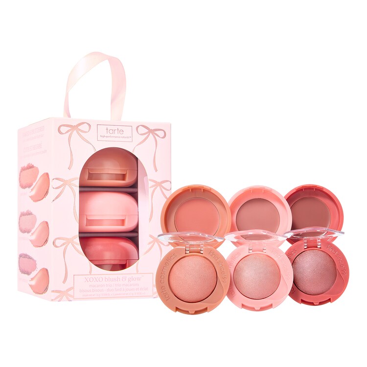 XOXO Blush & Glow™ Macaron Trio - Zestaw Róży Do Policzków