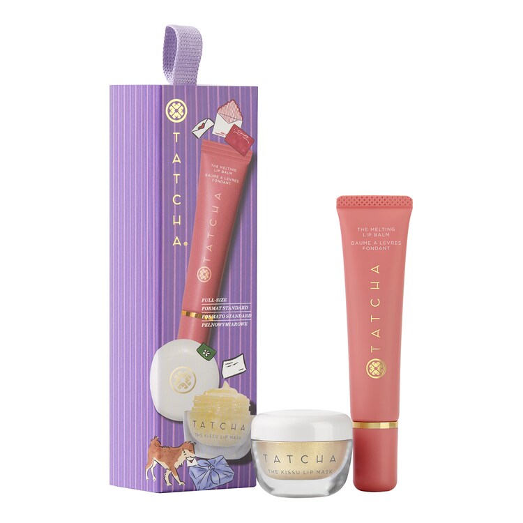 2026 Holiday Glossy & Golden Lips Set - Cofanetto scoperta