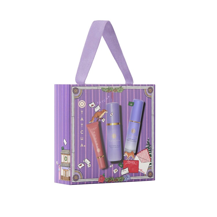 2026 Holiday Glow & Go Essentials Set - Estuche de descubrimiento