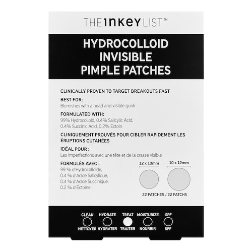 THE INKEY LIST - Hydrocolloid Invisible Pimple Patches