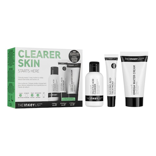 The Inkey List - Clearer Skin Starts Here - Σετ Περιποίησης Κατά των Ατελειών