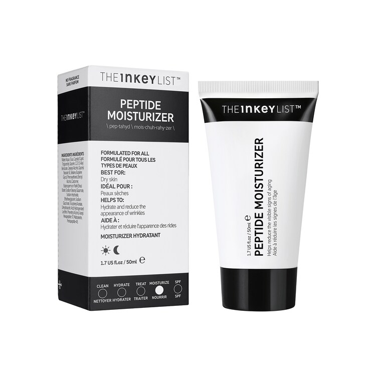 Crema hidratante reafirmante con péptidos