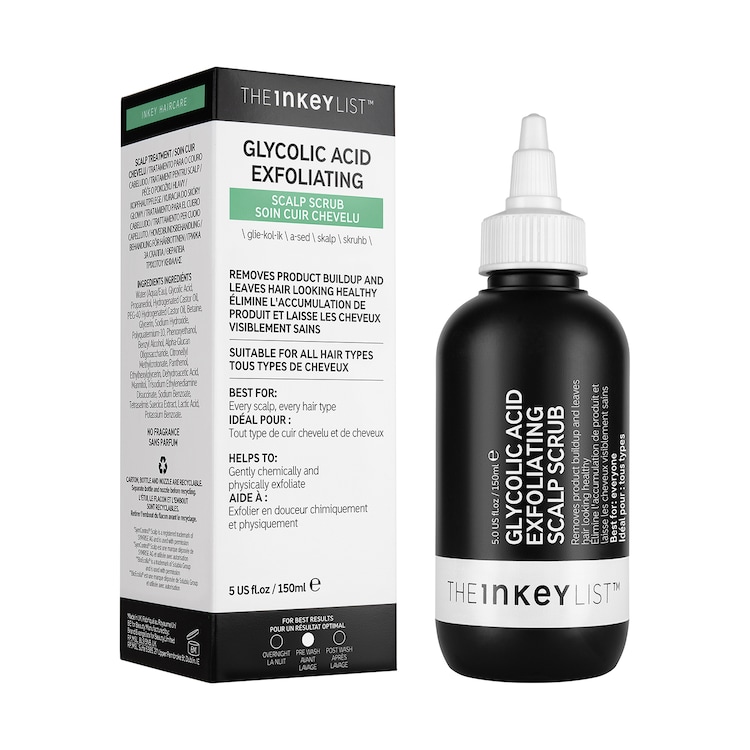 Scrub esfoliante per cuoio capelluto all'acido glicolico