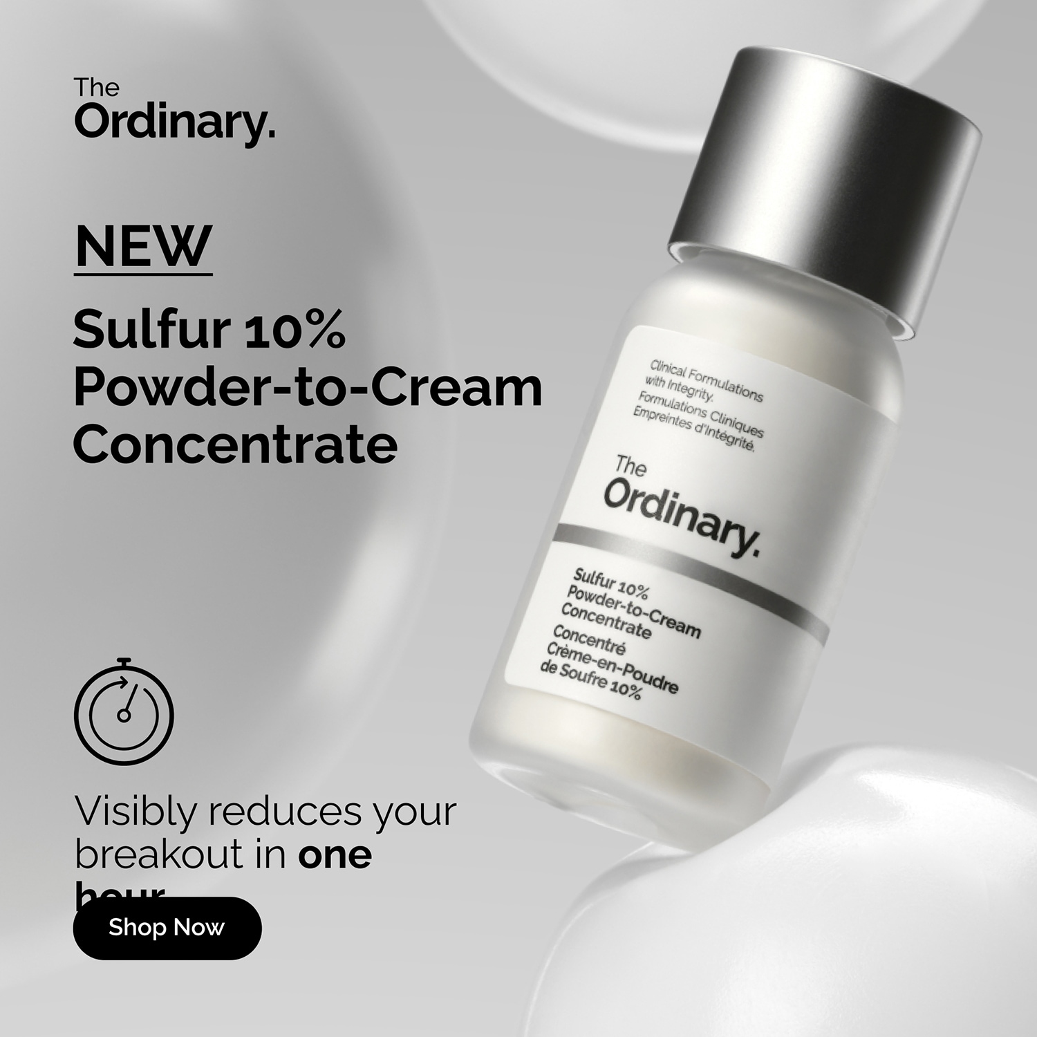 Sulfur 10% Powder-to-Cream Concentrate