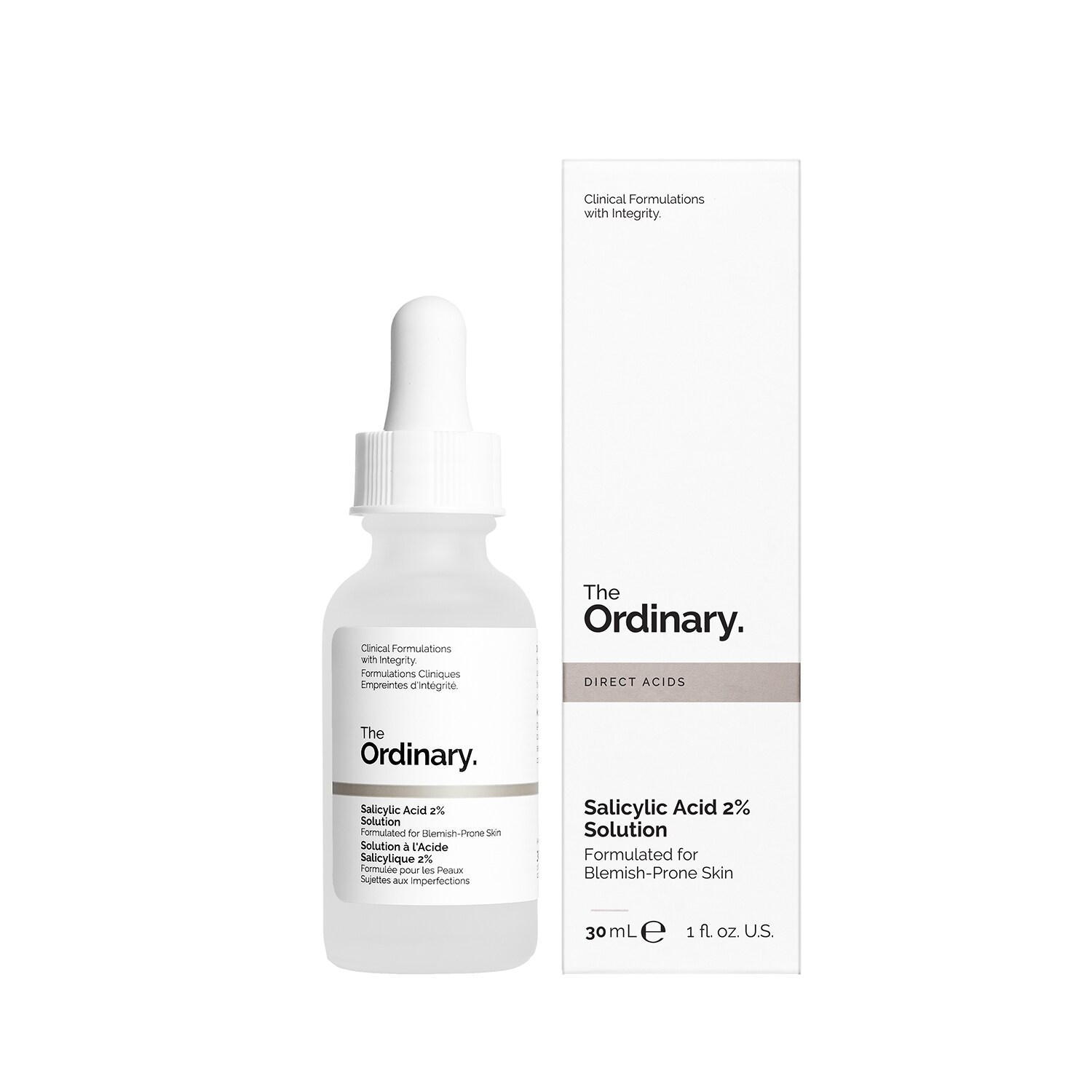 Сыворотка для лица, уменьшающая несовершенства The Ordinary Kwasy salicylowy 2%, 30 мл
