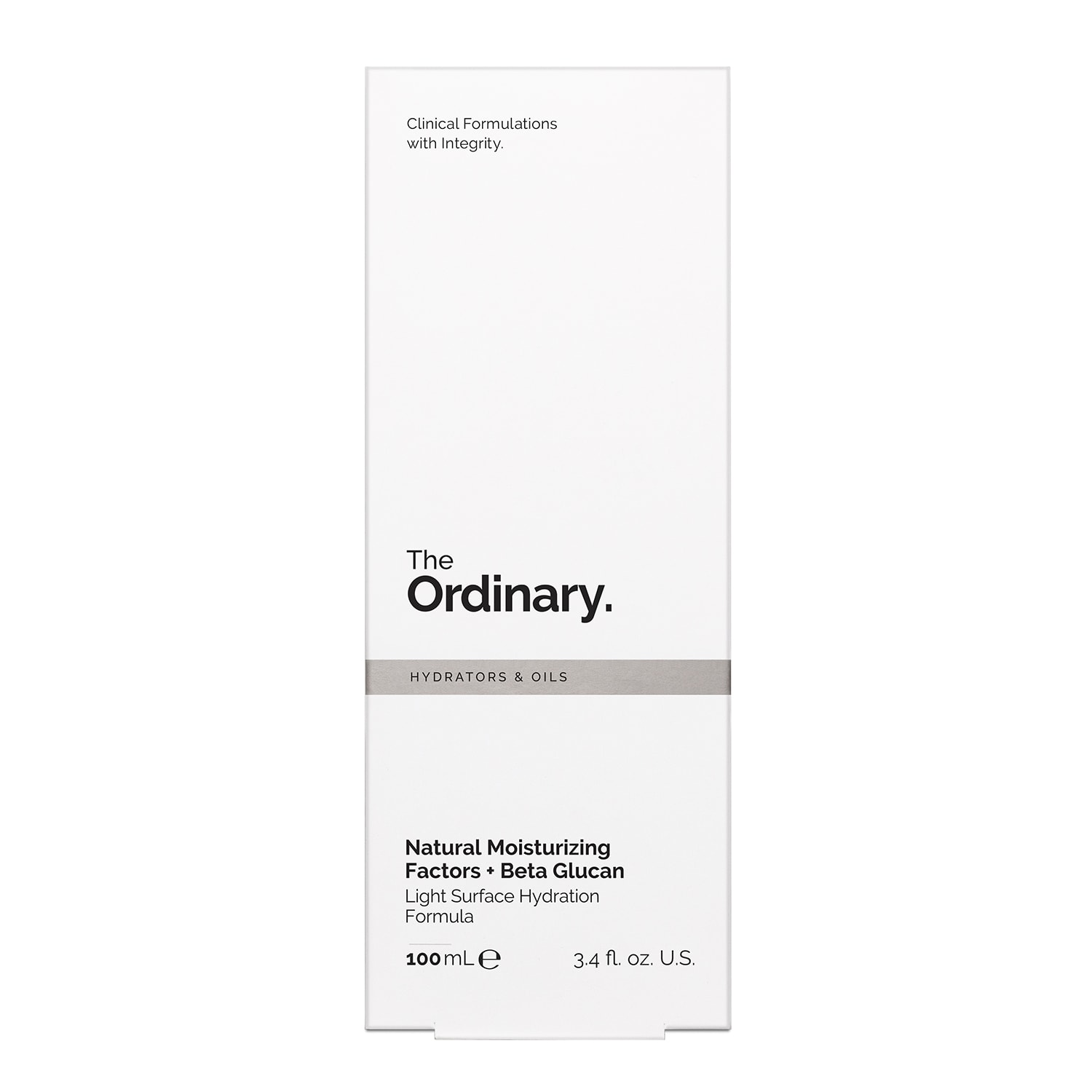 Natural Moisturizing Factors + Beta Glucan