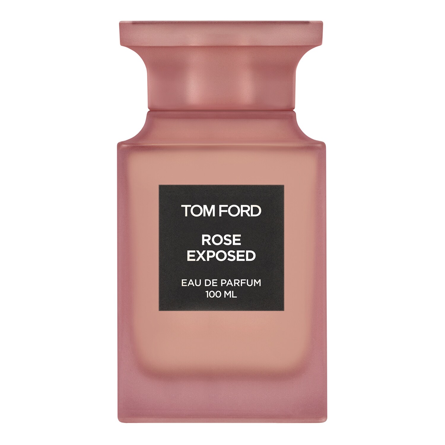 Flakon TOM FORD Rose Exposed, sytě růžový, matný povrch