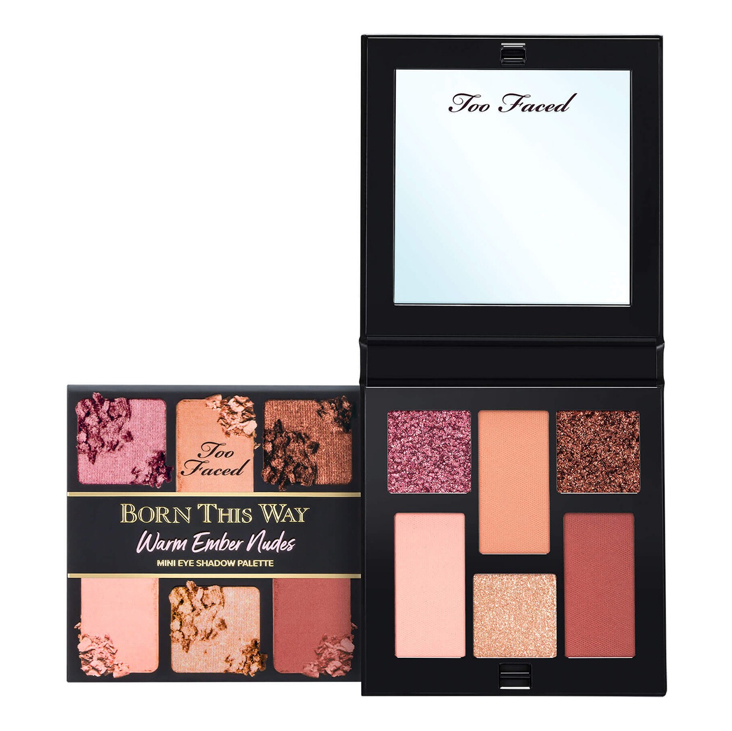 TOO FACED - Born This Way Warm Ember Nudes – Paletka očních stínů