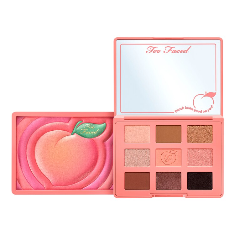 Sweet Peach Eye Shadow Palette - Lidschattenpalette mit Creme- und Pudertexturen