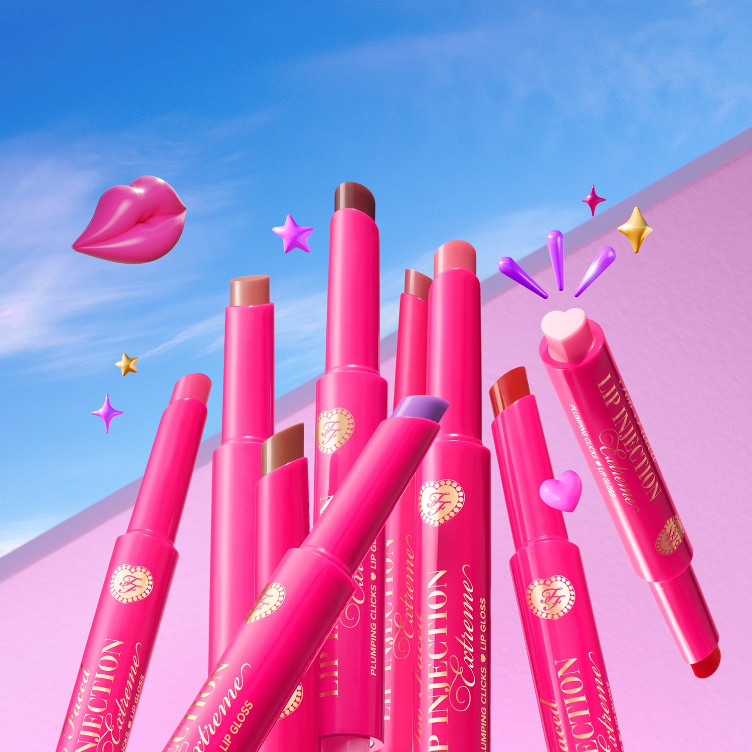 Lip Injection Extreme Plumping Clicks - Plumping Gloss