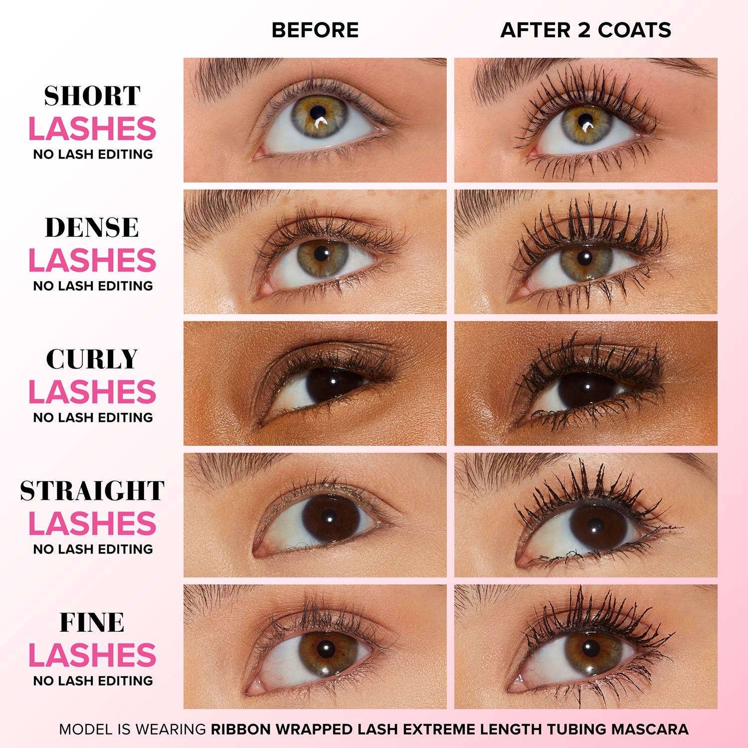 Ribbon Wrapped Lash - Tubing Mascara