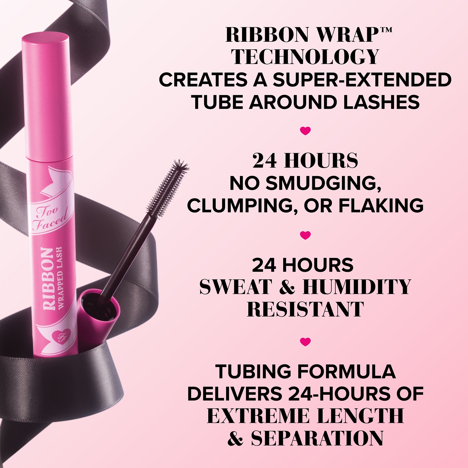 Ribbon Wrapped Lash - Tubing Mascara