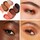 Sweet Peach Eye Shadow Palette - Lidschattenpalette mit Creme- und Pudertexturen