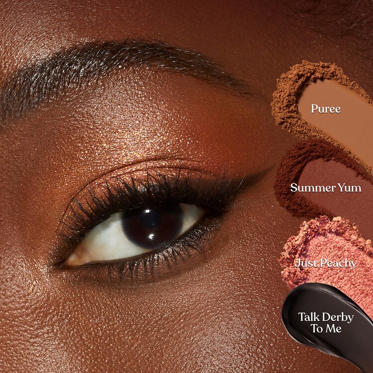 Sweet Peach Eye Shadow Palette - Lidschattenpalette mit Creme- und Pudertexturen