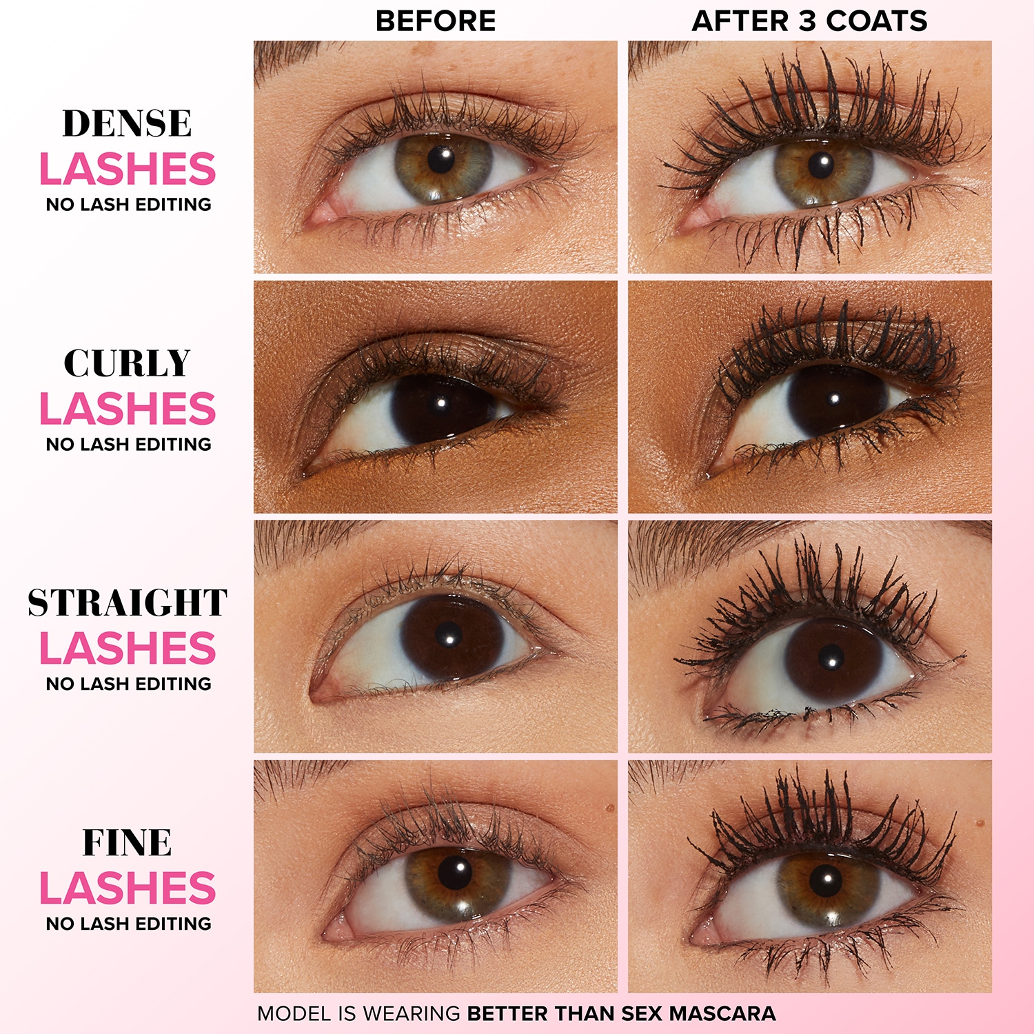 BTS Mascara Collection