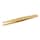 Ultra Precision Slant Tweezer - snedställd pincett, guld